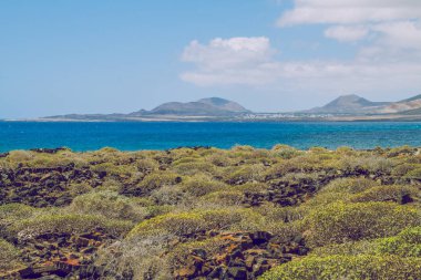 Kanarya Adaları'nda güzel bir akşam.