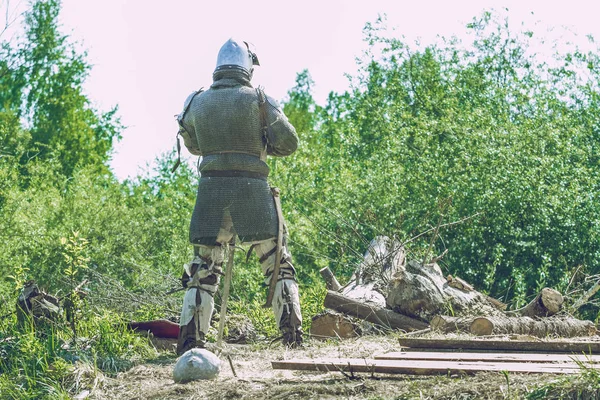 Medieval fight festival in Latvia. — Stock Photo, Image