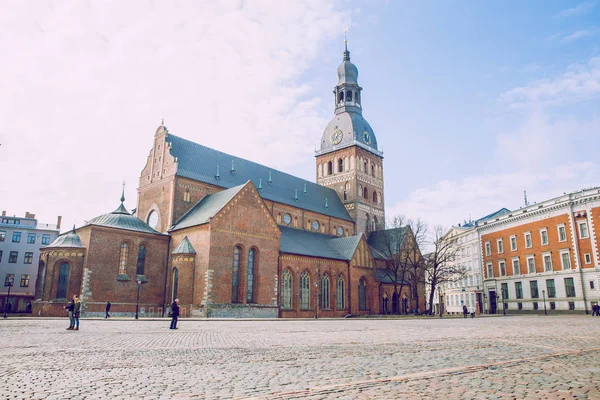 Hlavní město Lotyšska Riga. — Stock fotografie