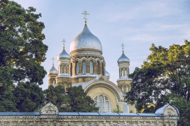 Ortodoks Kilisesi de Riga.