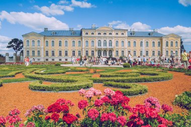 Rundale, Letonya, eski kale 2010.