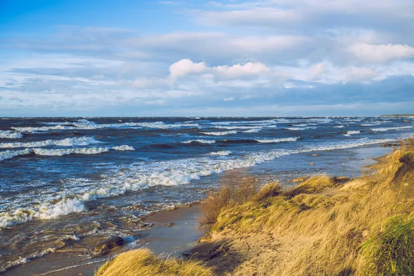 Буря в Балтийском море . — стоковое фото