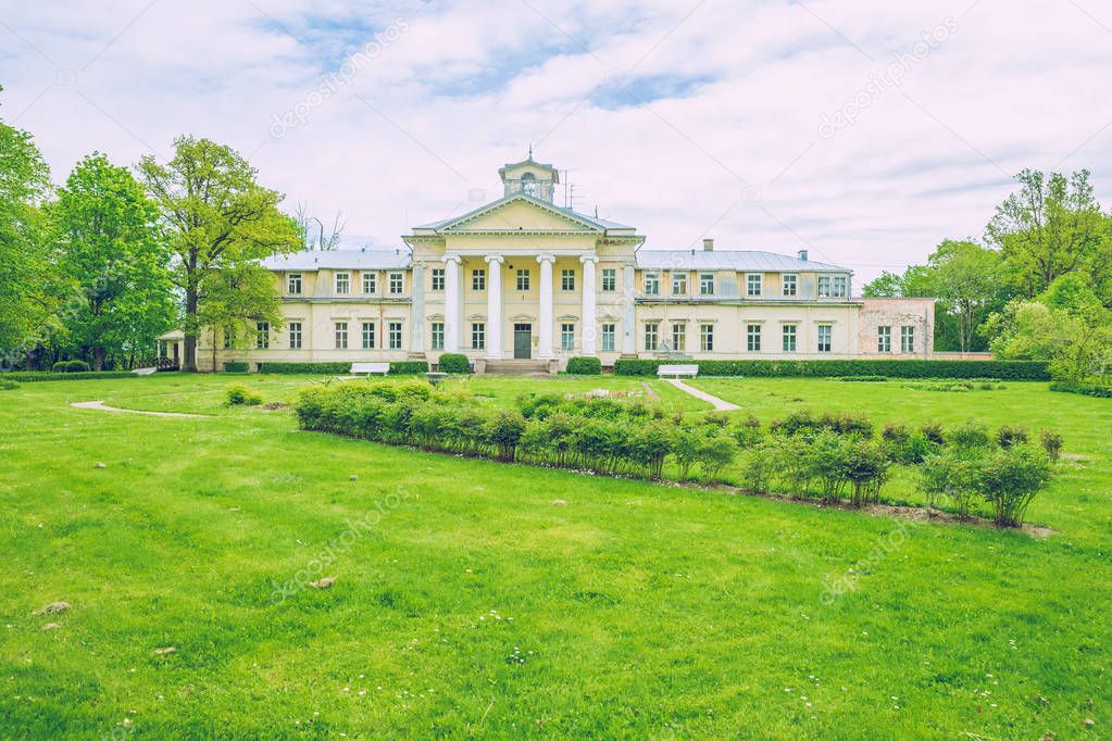 Manor at Krimulda, Latvia.