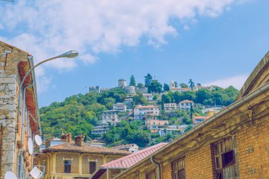 Rijeka eski Merkezi ve şelale. 