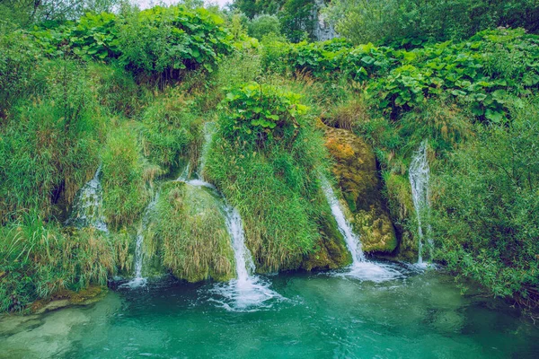 Plitvice göl'de Hırvatistan. — Stok fotoğraf