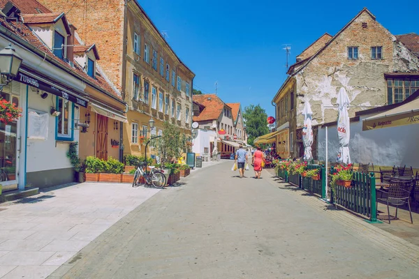 Chorvatsko, město Záhřeb. — Stock fotografie