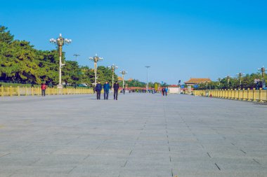 Tiananmen Meydanı'na, Çin, 2016 sonbahar. 