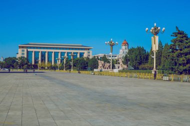 Tiananmen Meydanı'na, Çin, 2016 sonbahar. 