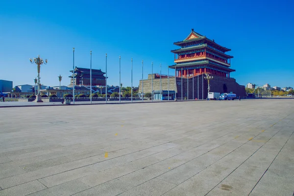 Praça Tiananmen, China, 2016 outono . — Fotografia de Stock