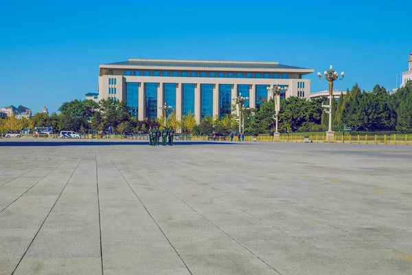 Praça Tiananmen, China, 2016 outono . — Fotografia de Stock