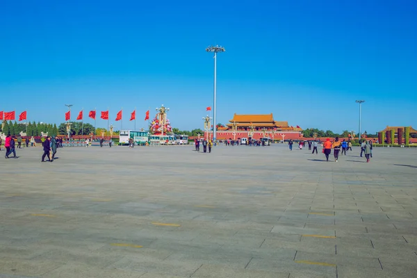 Praça Tiananmen, China, 2016 outono . — Fotografia de Stock