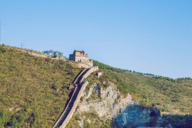 Pekin Çin duvarına.