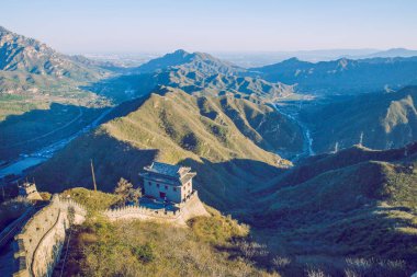 Pekin Çin duvarına.