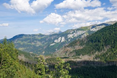 Polonya ve Slovakya büyük Tatry.