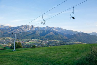 Polonya ve Slovakya büyük Tatry.