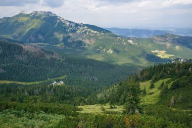Polonya ve Slovakya büyük Tatry.
