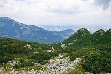 Polonya ve Slovakya büyük Tatry.