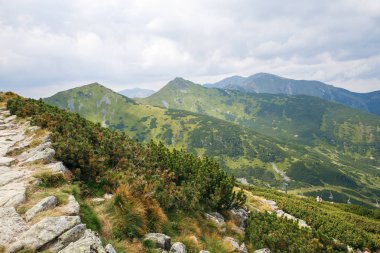 Polonya ve Slovakya büyük Tatry.