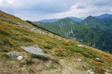 Polonya ve Slovakya büyük Tatry.