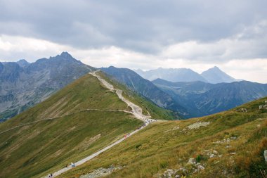 Polonya ve Slovakya büyük Tatry.