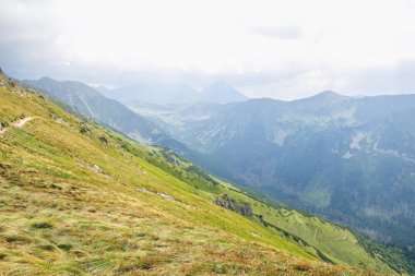 Polonya ve Slovakya büyük Tatry.
