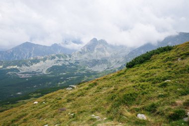 Polonya ve Slovakya büyük Tatry.