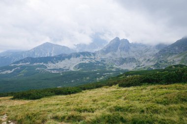 Polonya ve Slovakya büyük Tatry.