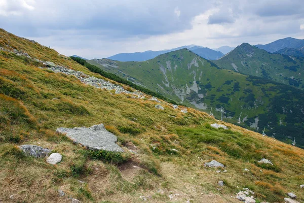 Polonya ve Slovakya büyük Tatry.