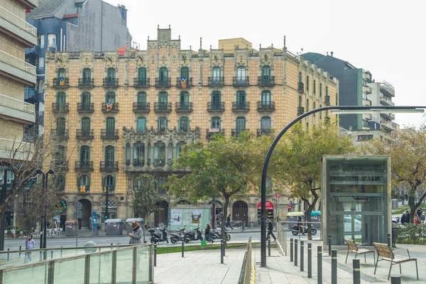 Barcelona city center, Spain. — Stock Photo, Image