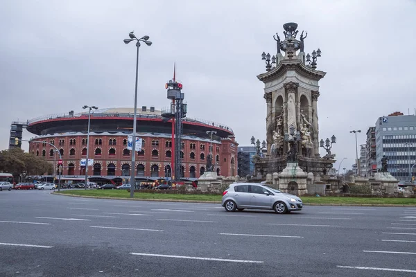 Centrum miasta Barcelona, Hiszpania. — Zdjęcie stockowe