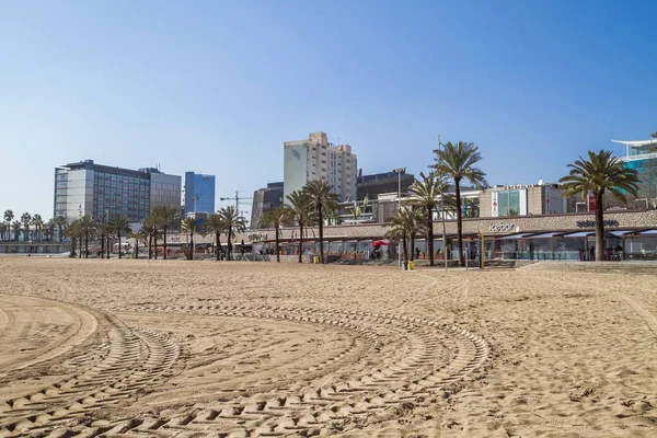 Centrum van de stad van Barcelona, Spanje. — Stockfoto