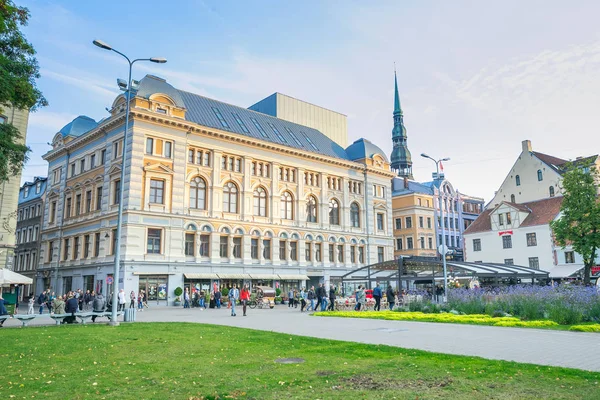 Letonya, Riga, eski şehir merkezi, halklar ve mimarisi. 2017