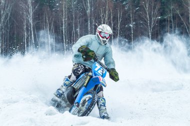 Letonya, Raiskums, kış motokros, Skioring, sürücüleri motorlu