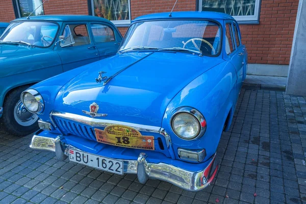 Festival de voitures anciennes, Volga, musée de l'automobile, Lettonie, Riga. 2017 — Photo