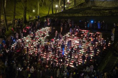 Letonya kutlamak Lacplesa gün.