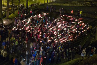 Letonya kutlamak Lacplesa gün.