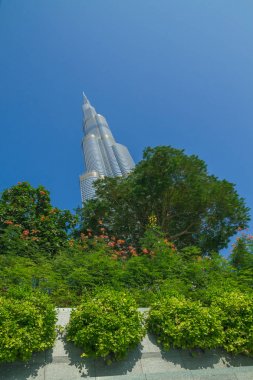 Dubai, Birleşik Arap Emirlikleri, 15.11.2015 güneşli bir günde Kentsel şehir,