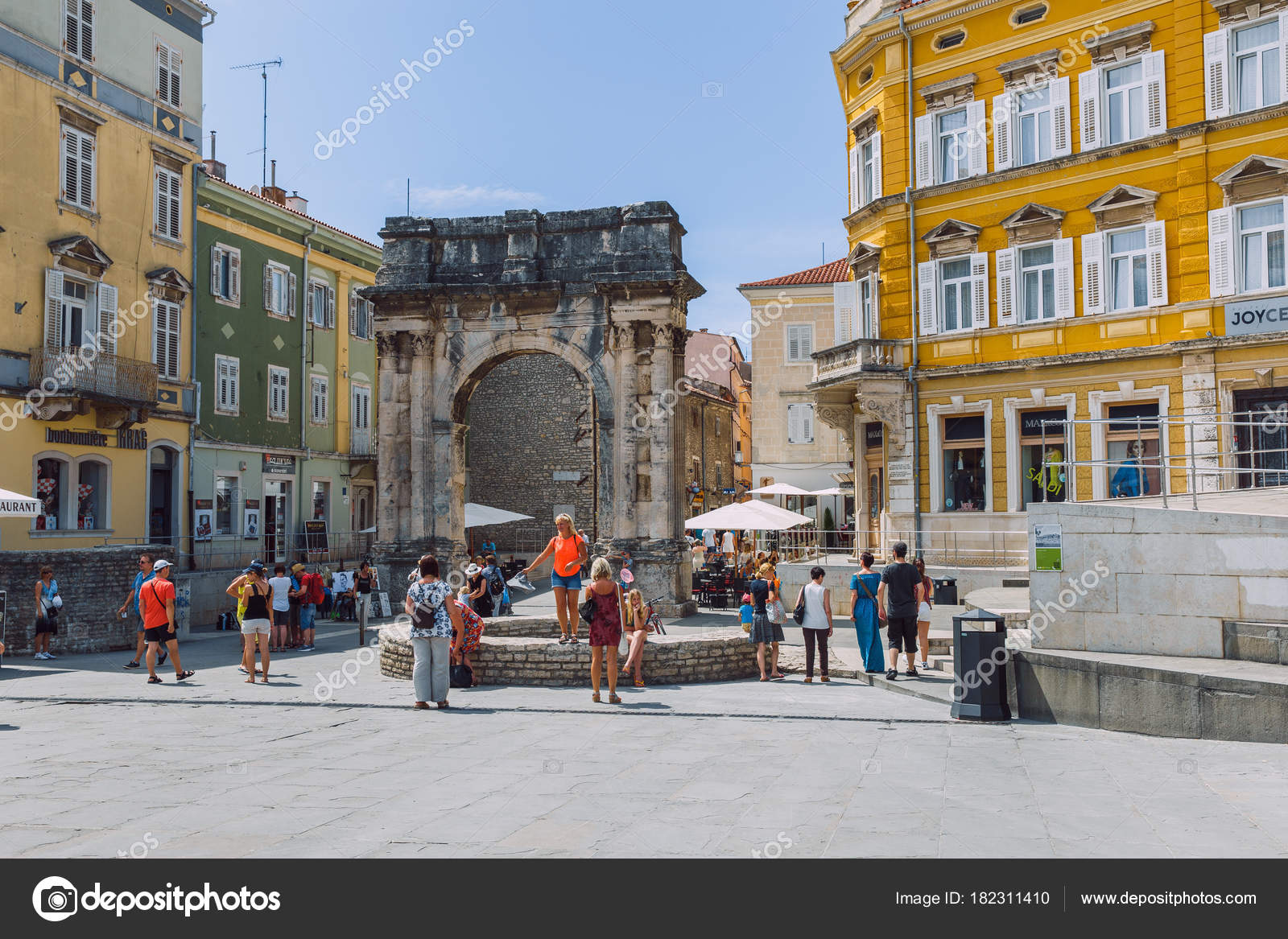 pula old city center croatia travel photo stock editorial photo travelphoto