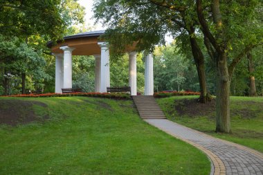 Riga'da Park Ziemelblazma. Seyahat fotoğraf 2016