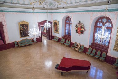 Riga Şehri, Letonya. 14- 17. yüzyıl mimari anıtı,