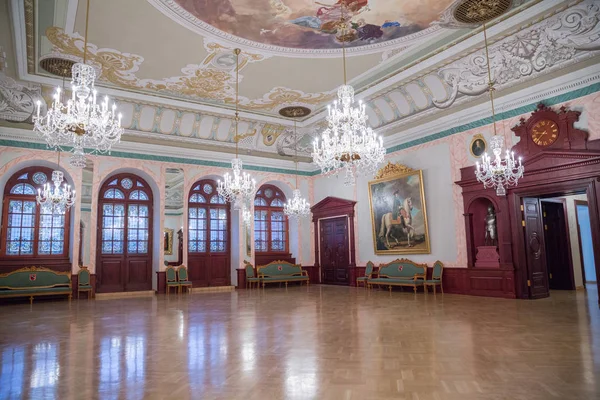 Stad Riga, Letland. 14-17 eeuws architectonisch monument, gelegen — Stockfoto