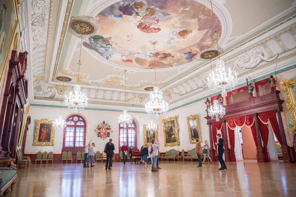 City Riga, Latvia. 17 century interior monument. The interior an — Stockfoto