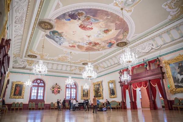 City Riga, Latvia. 17 century interior monument. The interior an — Stockfoto