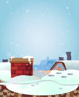 Neşeli Noel arka plan afiş vektör çizim