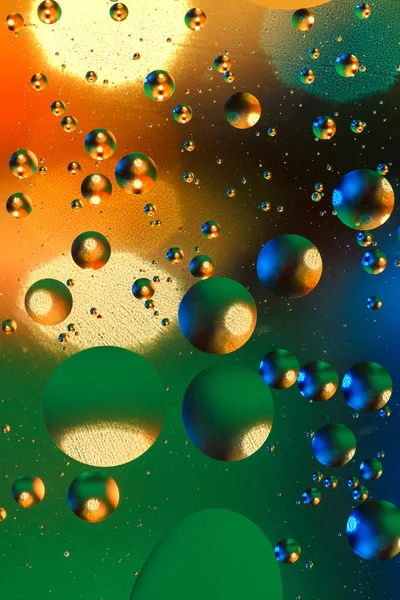 Fondo artificial colorido con burbujas . — Foto de Stock