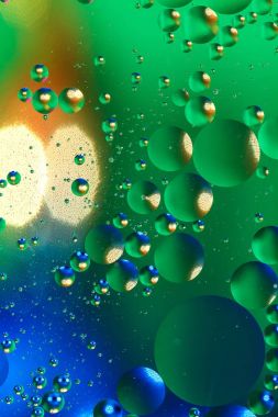Colorful artificial background with bubbles. clipart