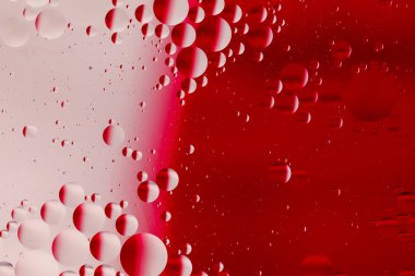 Kabarcıkları ile renkli yapay arka plan.