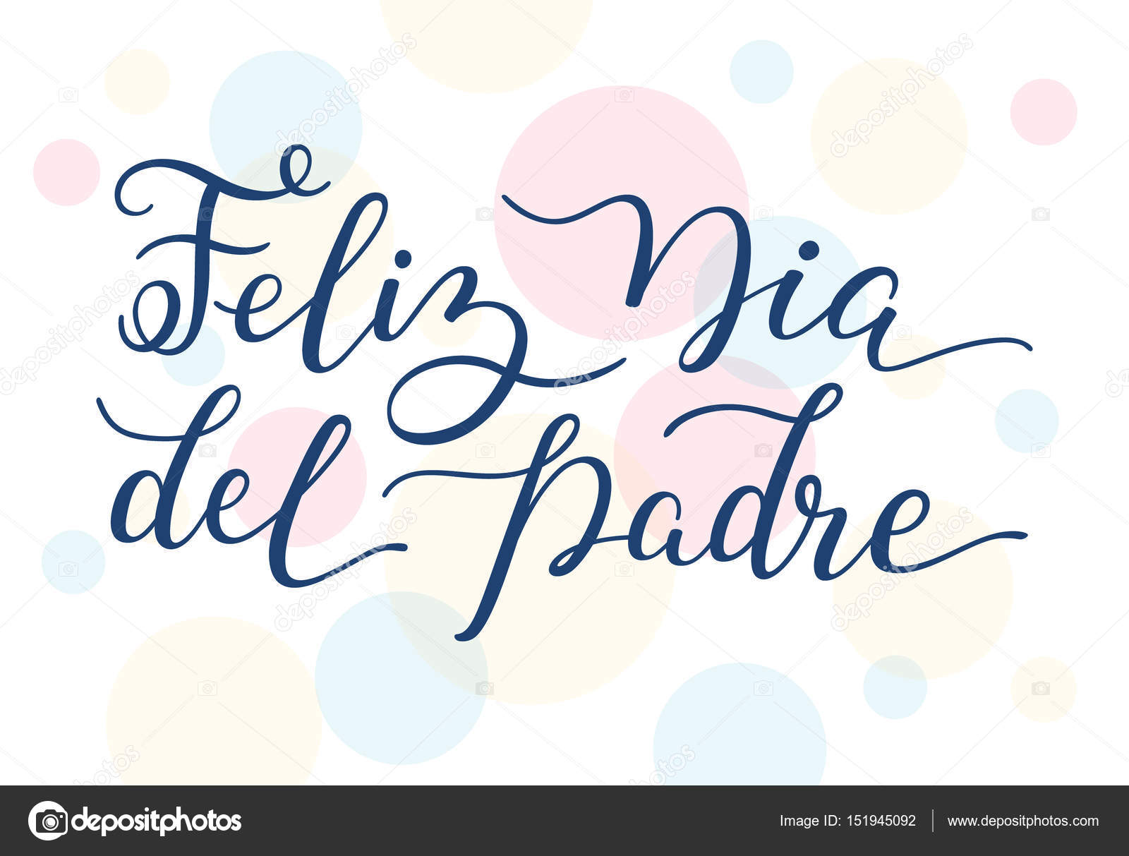 pic Vector Feliz Dia Del Padre Lettering https depositphotos com 151945092 stock illustration hand lettering happy fathers day html