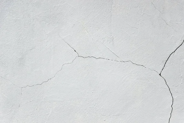 Gray Plaster Crack — 스톡 사진