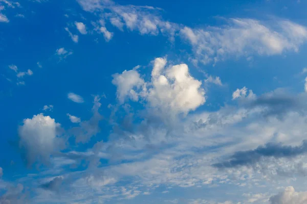 Блакитне Небо Хмари Який Фокус — стокове фото